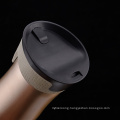 Thermos Vacuum Flask Coffee Cup with Quick-Cap Lid